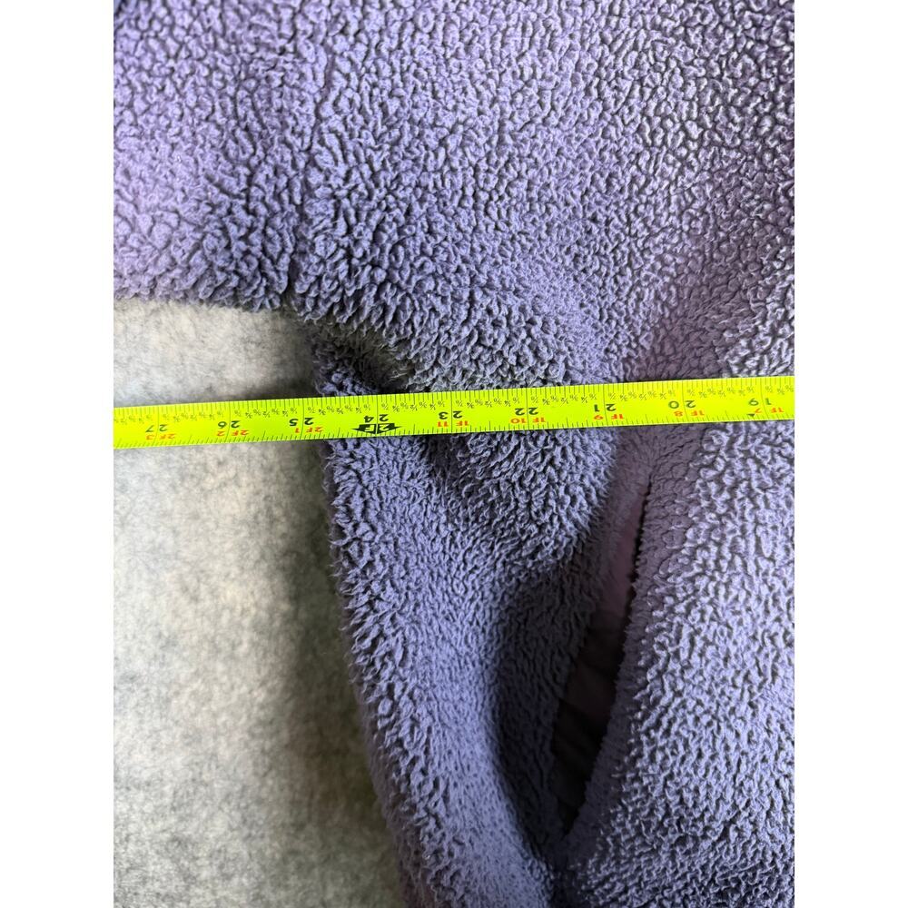 Free People Movement Lead The Pack Purple Large 1/2 Zip Pullover Fleece - Picture 8 of 9